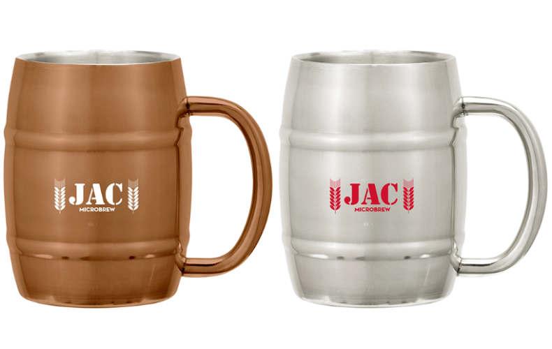 14 OZ Moscow Mule Barrel Mug 14 OZ Moscow Mule Barrel Mug